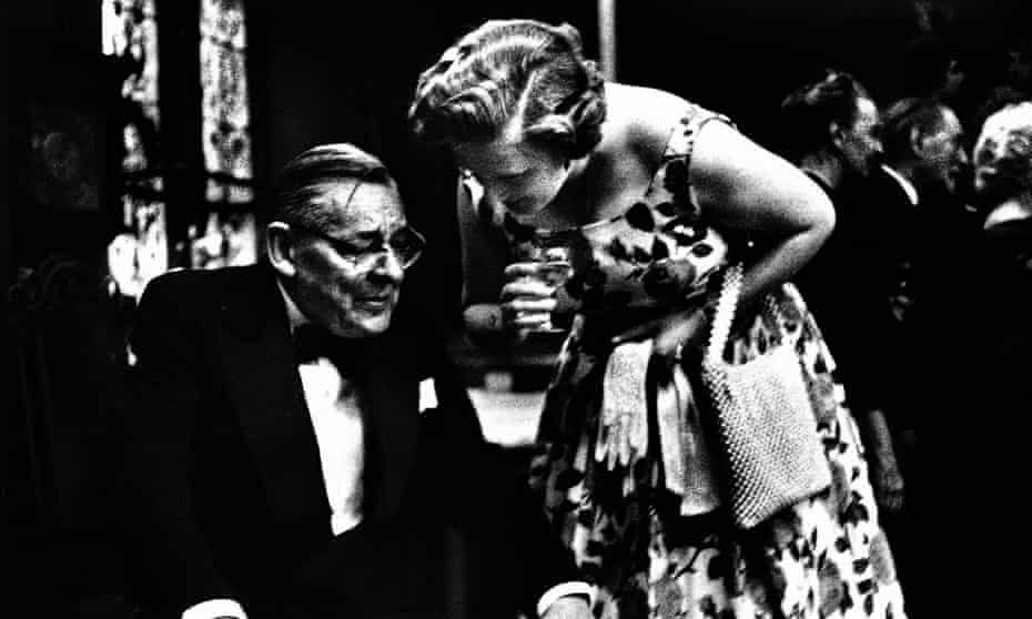 ‘I love a tall girl’ … TS Eliot and Valerie in 1959