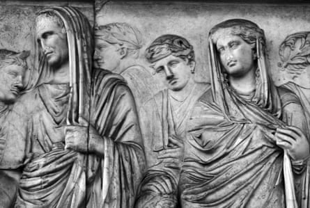 Detail from Ara Pacis Augustae, an altar in Rome dedicated to Pax, the Roman goddess of peace.
