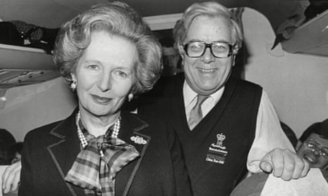 Margaret Thatcher with Geoffrey Howe