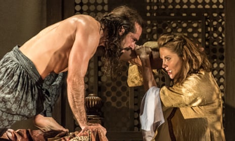 Franck Saurel as Pasha Selim and Ana Maria Labin as Konstanze in Glyndebourne’s touring Die Entführung aus dem Serail