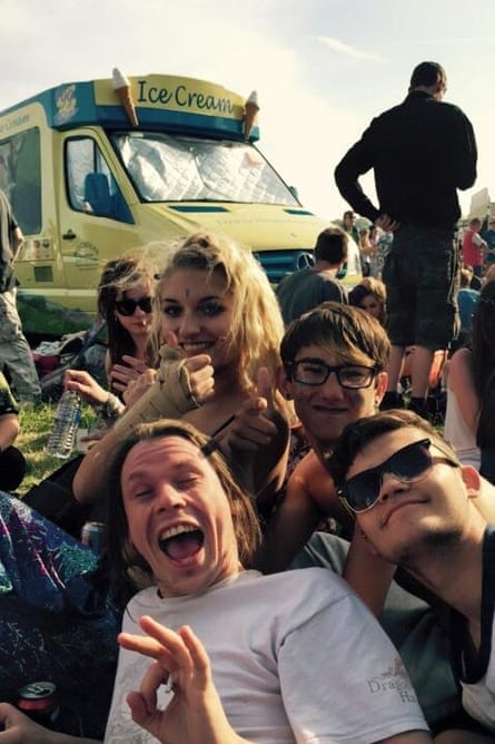 Lauri Love with friends in Cambridge, June 2015