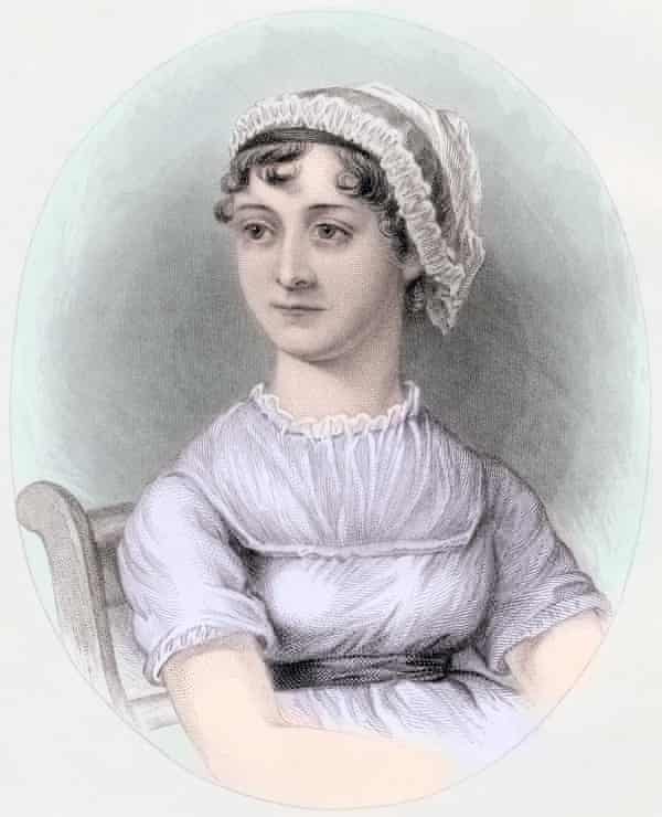 Jane Austen, after a watercolor by Cassandra Austen