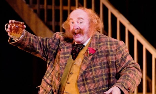 Andrew Shore as the title character in Sir John in Love at the English National Opera.