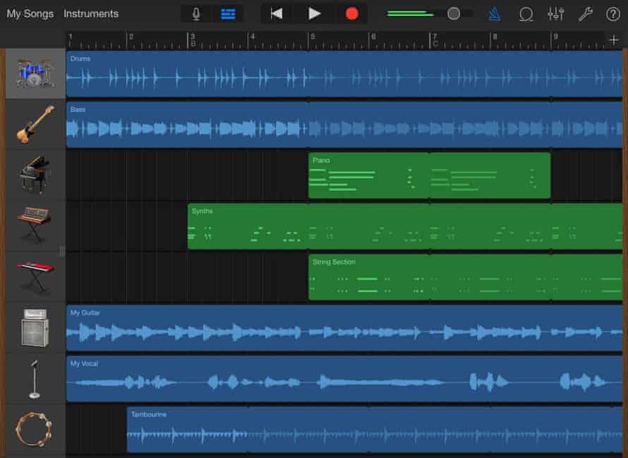 GarageBand.