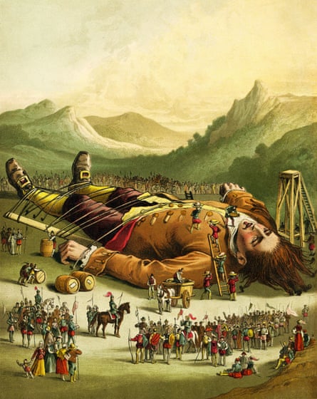 A print from Gulliver's Travels (1860s)