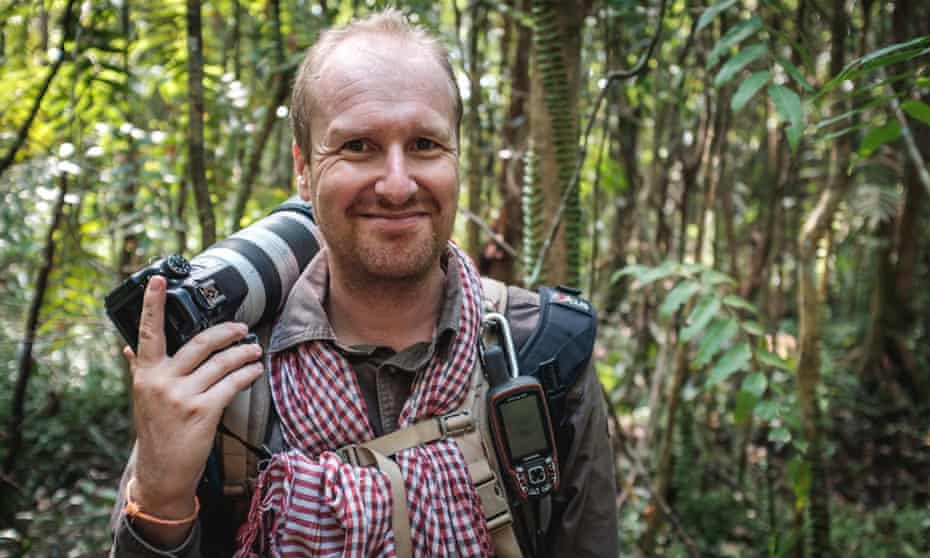 Tour guide and bioengineer Stéphane de Greef, in Cambodia