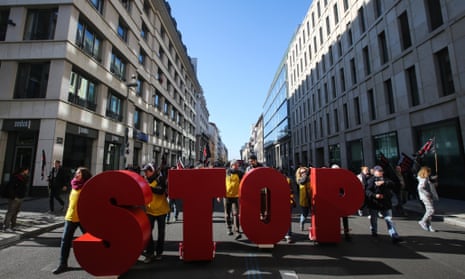 Anti-TTIP protesters in Berlin