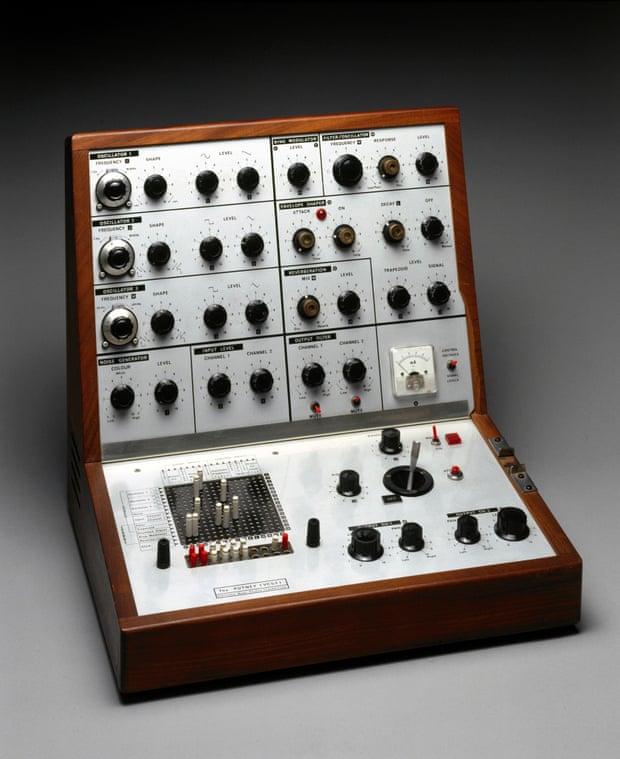 Zinovieff's claim to fame, the VCS3 synthesiser, used by Pink Floyd, Roxy Music and others.