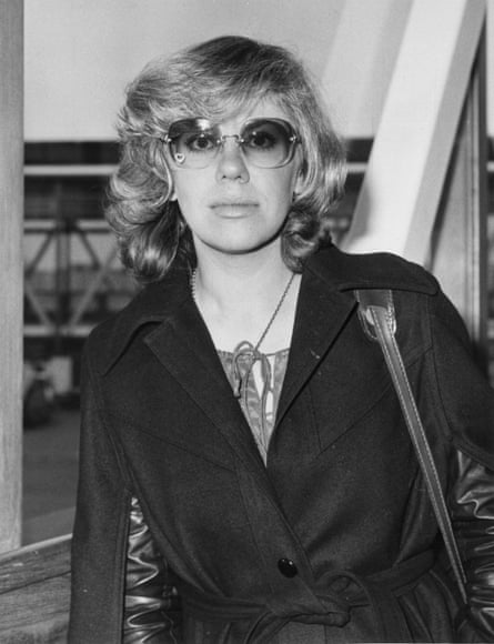 Erica Jong in London in 1976, three years after Fear of Flying made her an international celebrity.