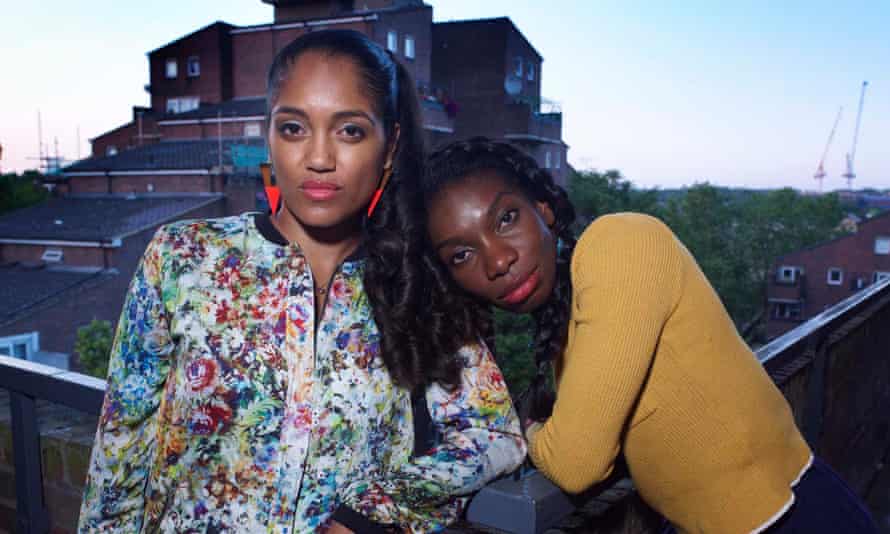 Danielle Walters as Candice and Michaela Coel as Tracey in Chewing Gum.