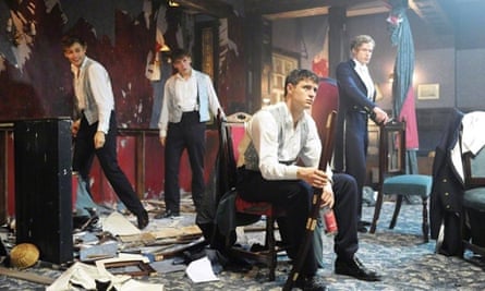 'People won't cast me as taxi driver number 3': in a scene from The Riot Club.