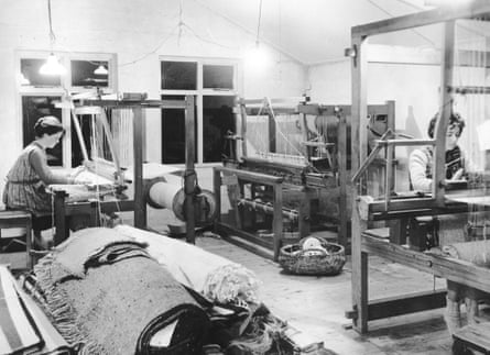 Mourne Textiles workshop in the 1960s