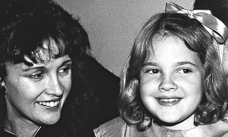 Drew Barrymore with her mother