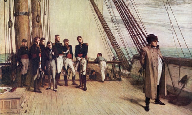 Headed for St Helena: Napoleon on Board the Bellerophon by Sir William Quiller Orchardson.