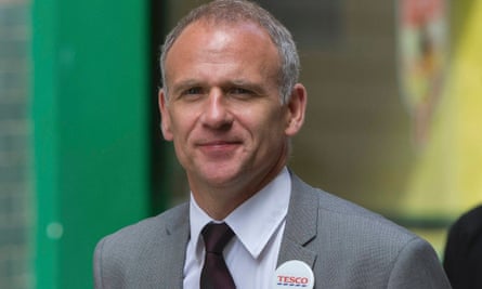 Scrapping 30,000 products ... Tesco chief executive Dave Lewis is streamlining the supermarket experience