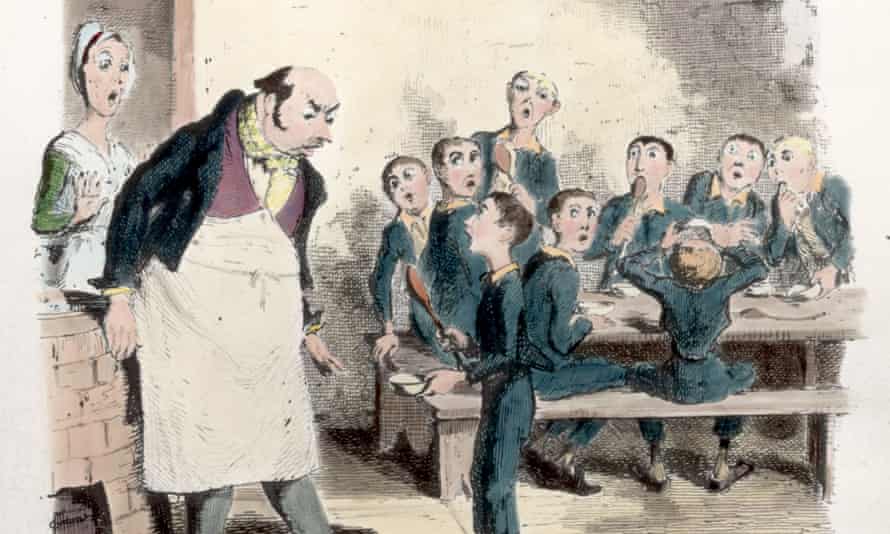 Education has become a consumer good, and could all go wrong ... Illustration from Charles Dickens' Oliver Twist