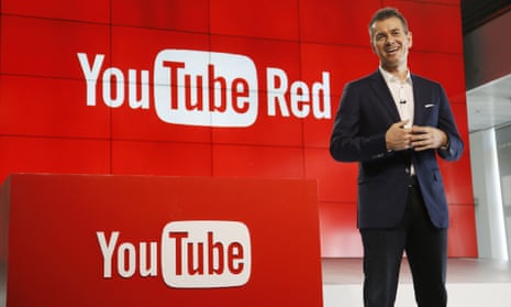 YouTube chief business officer Robert Kyncl at the YouTube Red launch in Los Angeles.