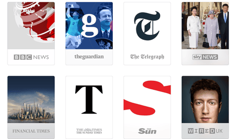 Apple News will include content from the Telegraph, Guardian and Times in the UK