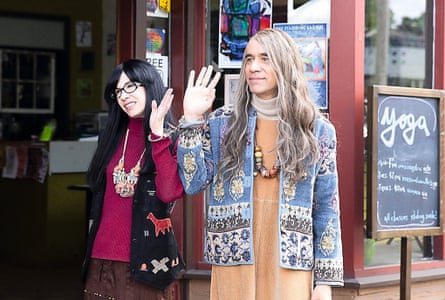 Carrie Brownstein with Fred Armisen in Portlandia