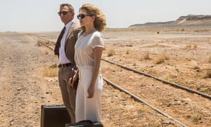 Daniel Craig and Léa Seydoux in Sam Mendes's 007 adventure Spectre.