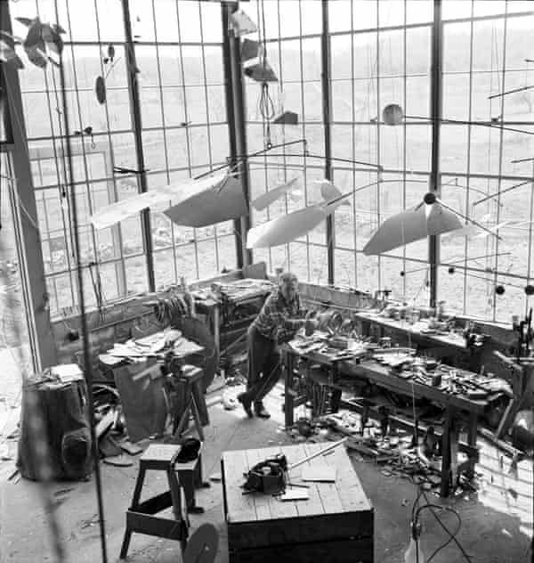 Alexander Calder studio