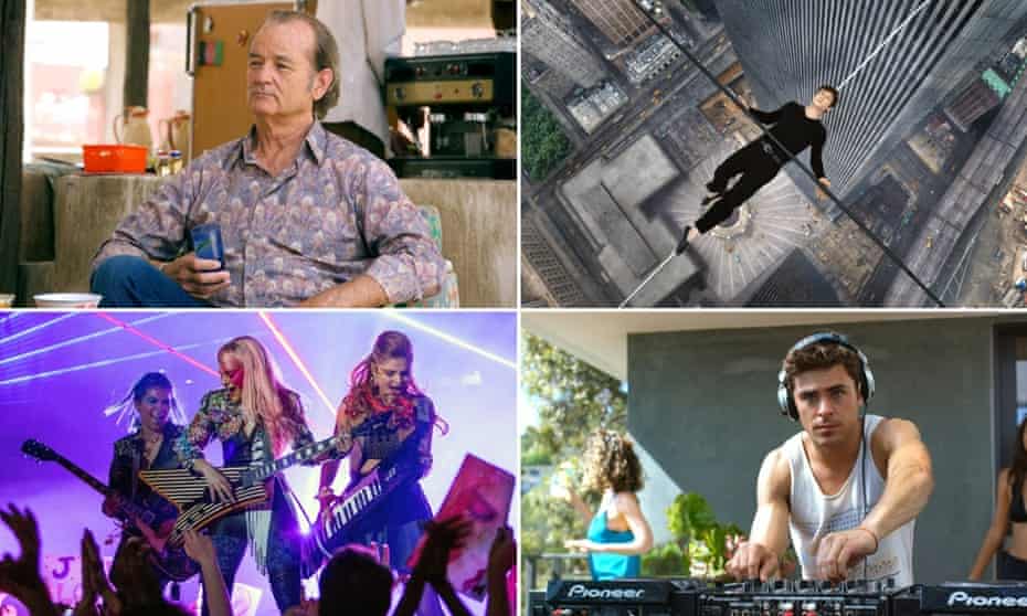 Top of the flops ... Rock the Kasbah, The Walk, We Are Your Friends and Jem and the Hologrms (from clockwise) have all repelled audiences this year.