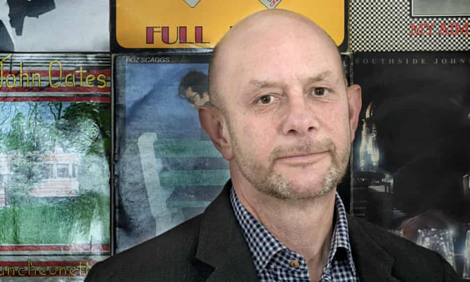 Nick Hornby, photographed by Miriam Douglas for Observer New Review