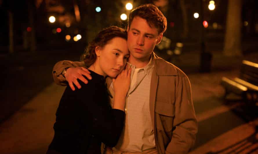 Saoirse Ronan and Emory Cohen in Brooklyn.
