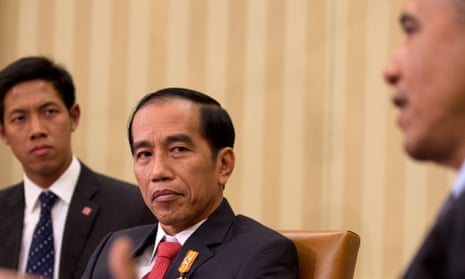 Joko Widodo has told Barack Obama that Indonesia will join the Trans-Pacific Partnership.