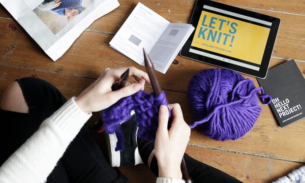 Knit wit: one of Wool and the Gang’s how-to videos.