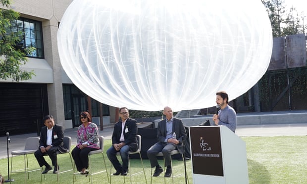 Only 29% of Indonesia’s 255 million people currently have internet access, described by Google co-founder Sergey Brin, right, as a disadvantage for both information and communication