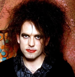 Robert Smith of the Cure.