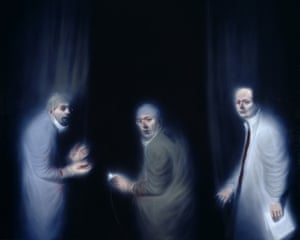 Three Oncologists by Ken Currie