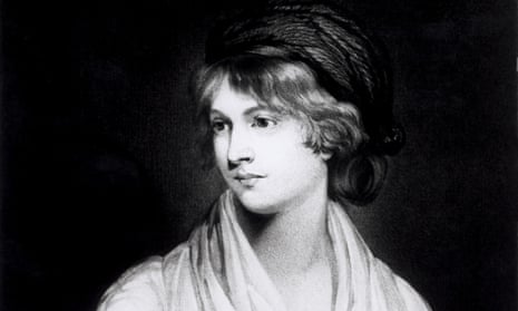 A portrait of Mary Wollstonecraft.