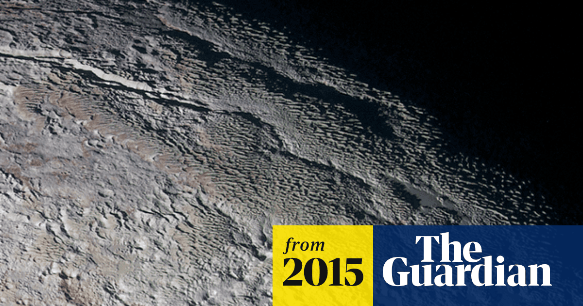 Images of Pluto and Charon continue to captivate Nasa: 'This world is alive'