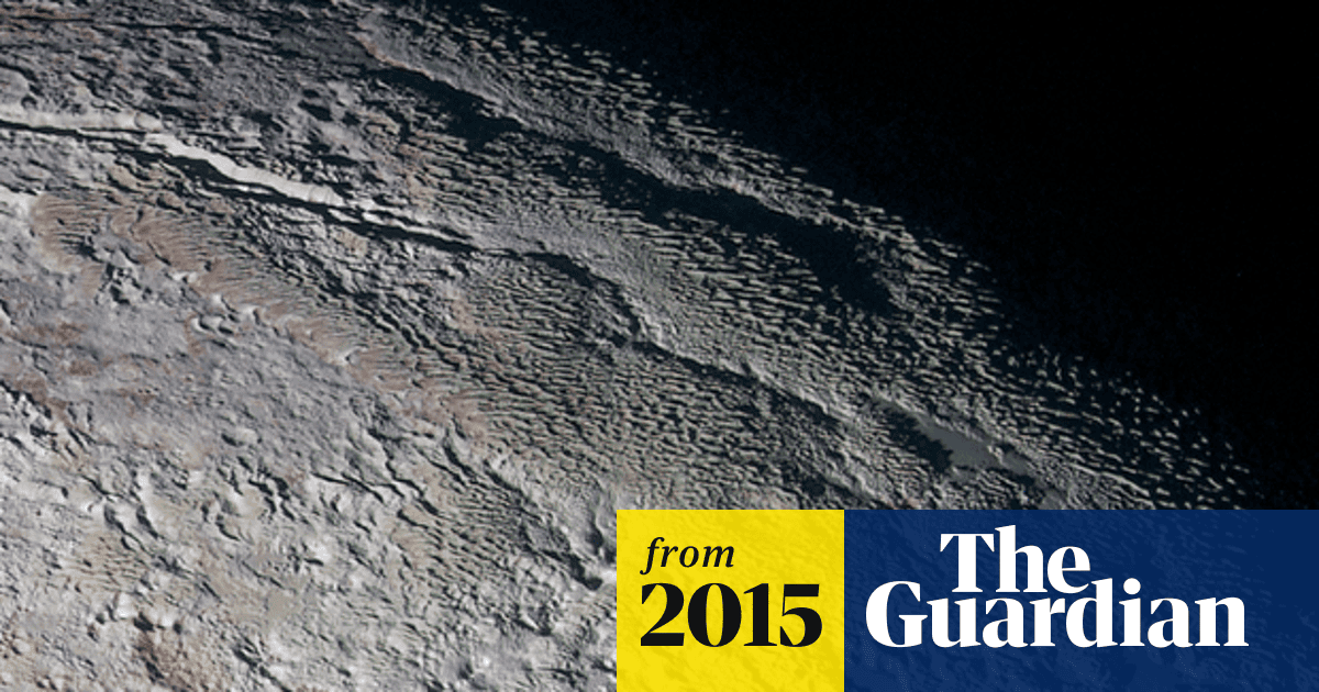 Images Of Pluto And Charon Continue To Captivate Nasa This World Is Alive Science The Guardian