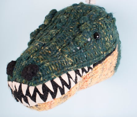 Snappy ... a knitted croc by Sincerely Louise