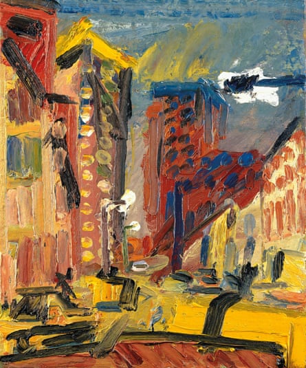 Faces and places: Frank Auerbach's 60-year love letter to London ...