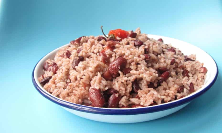 Beans here now … Feicity Cloake's perfect rice and peas.