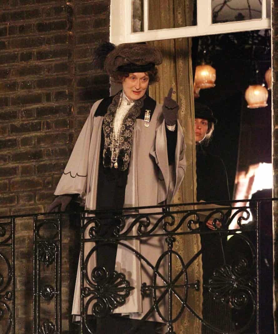Meryl Streep playing Emmeline Pankhurst in "Suffragette".