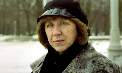 Belarussian writer Svetlana Alexievich.