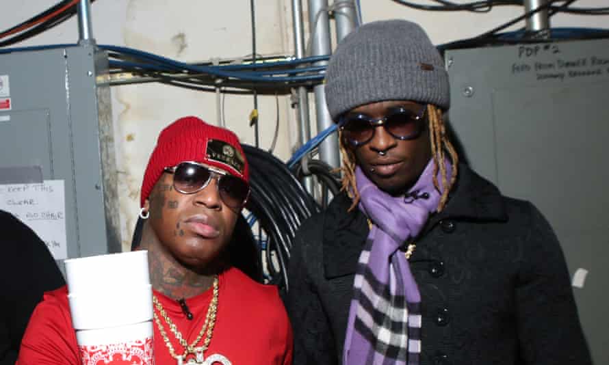 Young Thug and Cash Money label boss, Birdman in New York.
