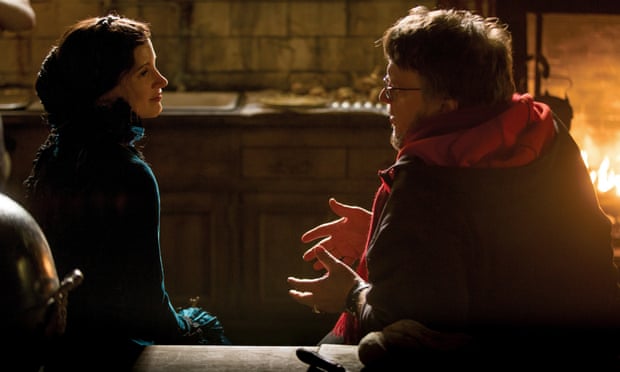 Jessica Chastain and Guillermo Del Toro.