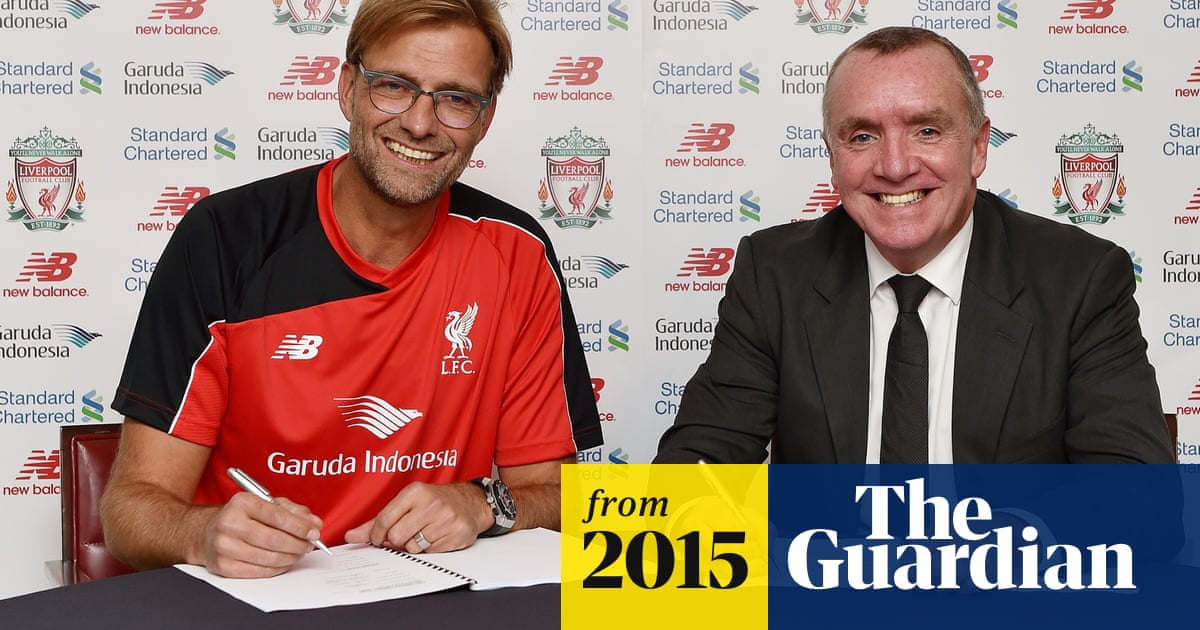 Liverpool Confirm Jurgen Klopp As Manager On Three Year Deal Liverpool The Guardian Liverpool Confirm Jurgen Klopp As Manager On Three Year Deal Liverpool The Guardian