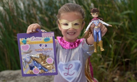 Arklu's Super Lottie doll was designed by six-year-old Lily, from Ohio.