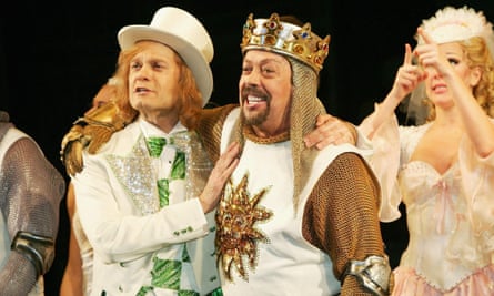 Monty Python’s Spamalot at the Shubert theatre in 2005 in New York