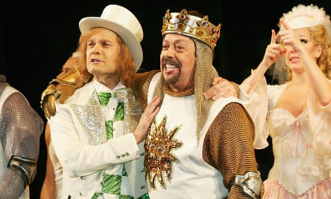 Monty Python’s Spamalot at the Shubert theatre in 2005 in New York