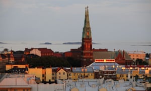 Helsinki rooftops