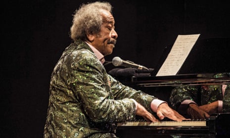 Allen Toussaint performing at Lara theatre in Madrid, which was to be his final performance