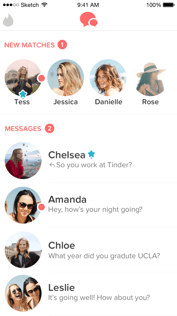 Tinder if you work in college